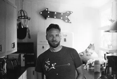 Brandon Templar at his desk